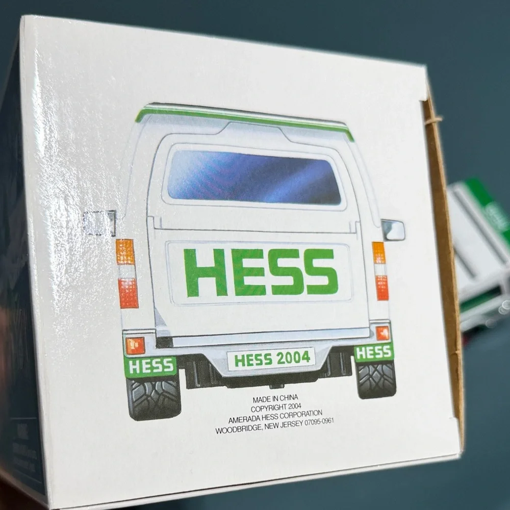 HESS White & Green Sport Utility Vehicle Toy